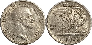 이탈리아 1936년 50 Centesimi